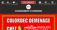 Desktop Screenshot of colordec.fr