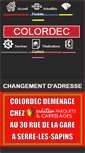 Mobile Screenshot of colordec.fr
