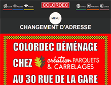 Tablet Screenshot of colordec.fr